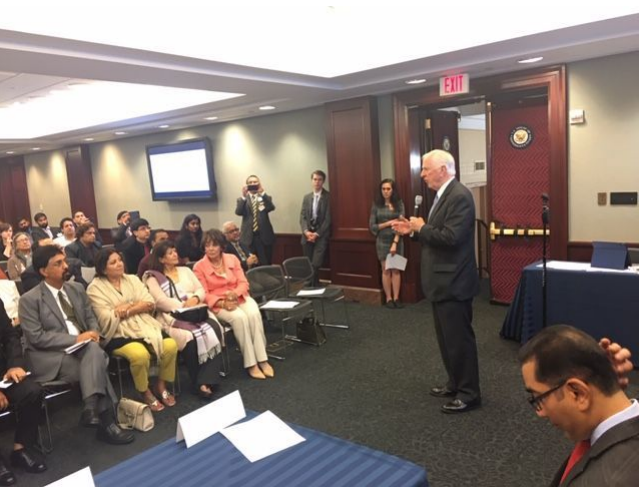 Indo-American Community Federation Holds Congressional Briefing on ‘Kashmir the Way Forward’ at Capitol Hill :  Oct 19, 2019